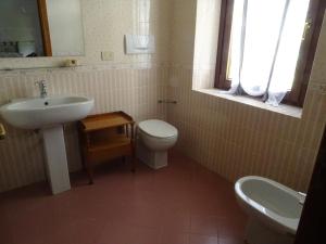 Koupelna v ubytování Le Mimose B&B