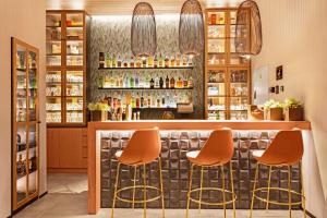 Lounge nebo bar v ubytování Protur Naisa Palma Hotel