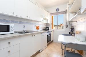 Kuchyňa alebo kuchynka v ubytovaní Duplex Charco del Valle with Sea View