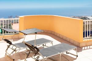 Balkón alebo terasa v ubytovaní Duplex Charco del Valle with Sea View