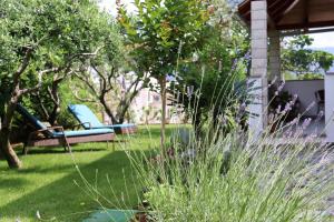 Vonkajšia záhrada v ubytovaní Villa Marica