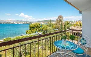 Balcon ou terrasse dans l'établissement Villa Beachfront Apartments