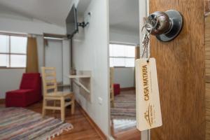 Uma área de estar em Casa Matara Boutique