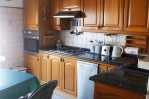 Dapur atau dapur kecil di Gemütliches Altstadthaus am Kirchplatz in Calpe +14 gambar