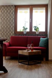 Posezení v ubytování Haus Weinbergblick