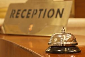 Vstupní hala nebo recepce v ubytování Hotel Westend