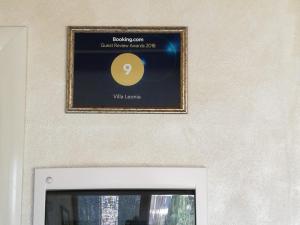 Villa leonia tanúsítványa, márkajelzése vagy díja