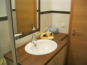 Kúpeľňa v ubytovaní Ferienwohnung Abraham