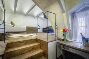 Letto o letti in una camera di Hotel Waldstein