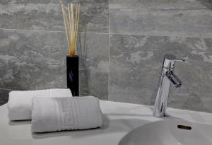 Koupelna v ubytování Luxury Amarin Apartment