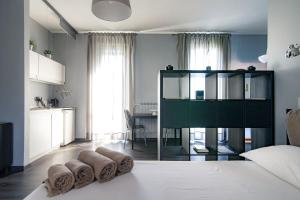 Posteľ alebo postele v izbe v ubytovaní Via Mentana 32 - The House Of Travelers