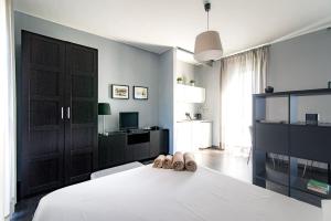 Posteľ alebo postele v izbe v ubytovaní Via Mentana 32 - The House Of Travelers