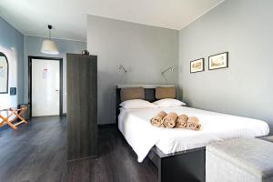 Posteľ alebo postele v izbe v ubytovaní Via Mentana 32 - The House Of Travelers