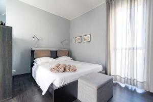 Posteľ alebo postele v izbe v ubytovaní Via Mentana 32 - The House Of Travelers