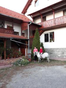 Budova, kde se bed and breakfast nachází