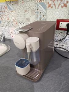 Coffee and tea making facilities at ROCCA DI CERERE Self Check-in Apartments