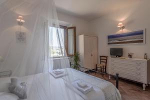 Postel nebo postele na pokoji v ubytování Le Tartarughe rooms