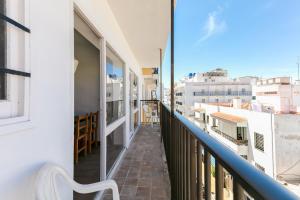 A balcony or terrace at PARADISE IBIZA ( Apto. Turístico 1 llave )