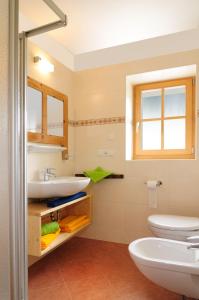 Koupelna v ubytování Steierhof + 28 fotografií