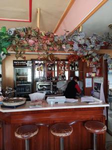 Lounge nebo bar v ubytování Biela Labuť