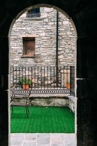 A garden outside Casa Rural Monte Perdido