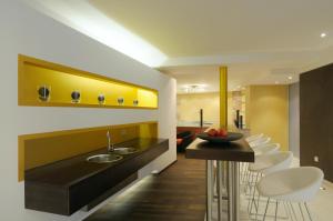 Posezení v ubytování ALIA appartements & wellness