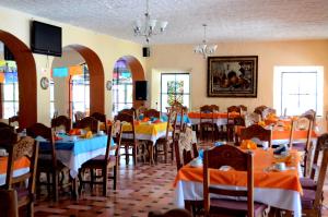 Restaurace v ubytování Posada de la Aldea