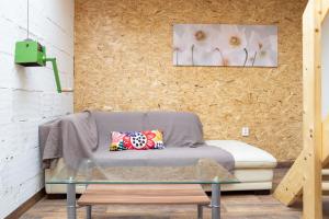 Posedenie v ubytovaní Rastlinky.sk Greenhouse Guestrooms