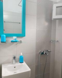 Koupelna v ubytování Sokaki rooms
