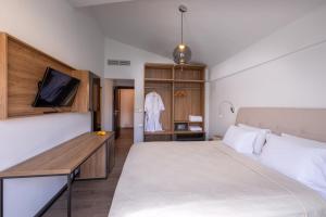 Postel nebo postele na pokoji v ubytování PALMA city HOTEL