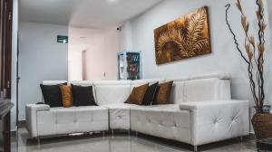 A seating area at Hotel Palms Central