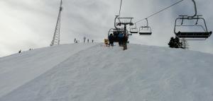 Skifahren in der Pension oder in der Nähe