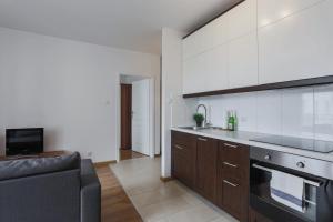 Kuchnia lub aneks kuchenny w obiekcie Apartament Gdańsk z balkonem Stare Miasto