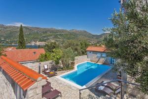 an image of a swimming pool in a villa at Villa Imperial View in Zaton
