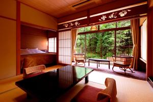 Posezení v ubytování Kyo Yunohana Resort Suisen
