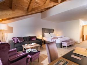 Χώρος καθιστικού στο Dolomitengolf Hotel & Spa