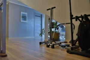Posilňovňa alebo fitness centrum v ubytovaní Dom na Mazurach LUNA HAUS