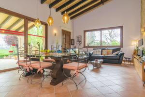 A seating area at Son Ferragut