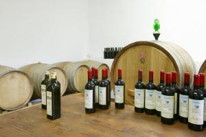 Nápoje v ubytovaní Agriturismo Podere San Gregorio