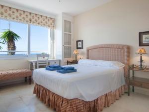 Cama o camas de una habitación en Apartment Playa Real
