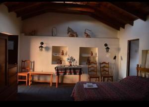 Zona d'estar a Casita Chimpay