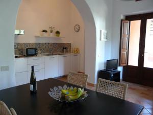 Kuchyň nebo kuchyňský kout v ubytování Residence Salina