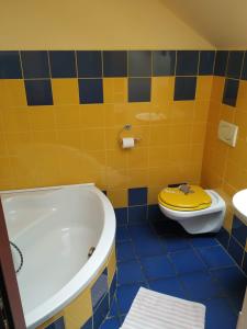 Kúpeľňa v ubytovaní Penzion U strhaného klempíře