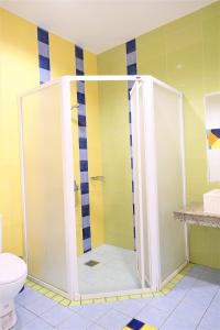 Uma casa de banho em Yujian Kending Tese Homestay