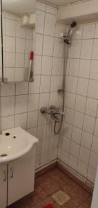 Koupelna v ubytování Cozy Cityhome Pirkankatu