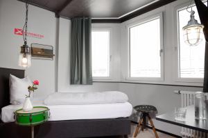 En eller flere senge i et værelse på Staytion Urban City Hotel Mannheim