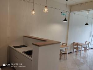 A kitchen or kitchenette at Simple life hostel