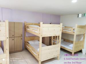 Letto o letti in una camera di Simple life hostel