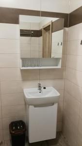 Koupelna v ubytování Apartmánové ubytovanie VKF