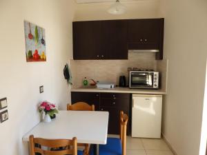 A kitchen or kitchenette at The Sea View Apartments